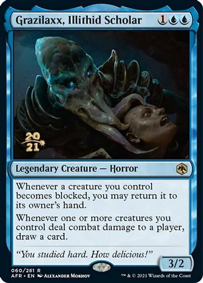 Grazilaxx, Illithid Scholar card art