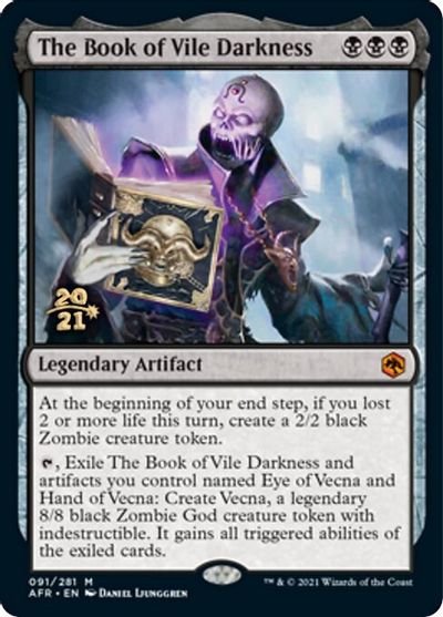 The Book of Vile Darkness card art