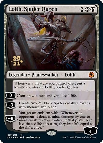 Lolth, Spider Queen card art