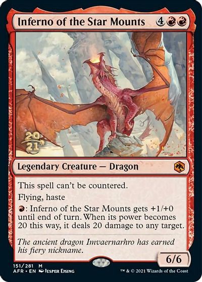 Inferno of the Star Mounts card art