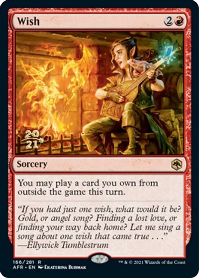 Wish card art