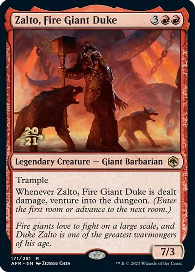Zalto, Fire Giant Duke card art