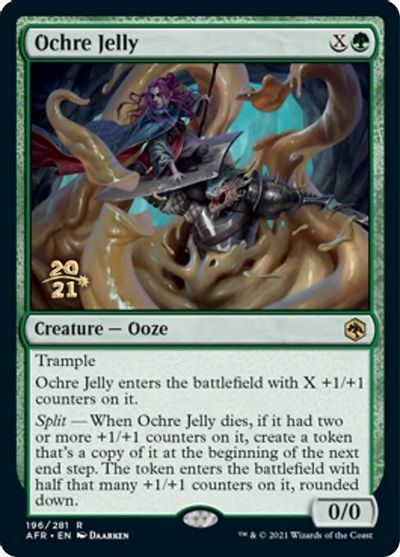 Ochre Jelly card art