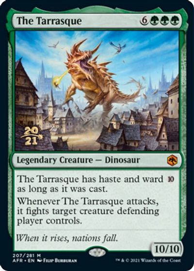 The Tarrasque card art