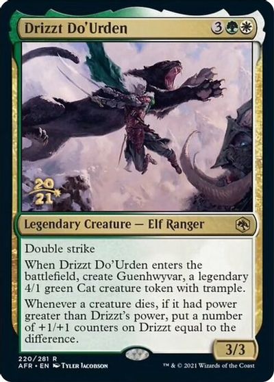 Drizzt Do'Urden card art