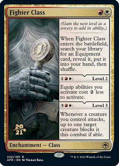 Fighter Class card art