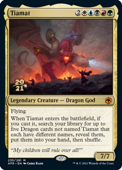 Tiamat card art