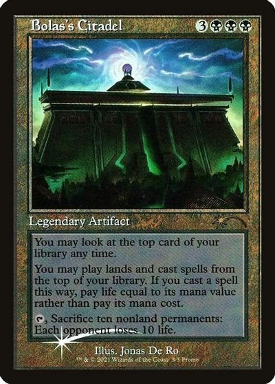 Bolas's Citadel (Retro Frame) card art