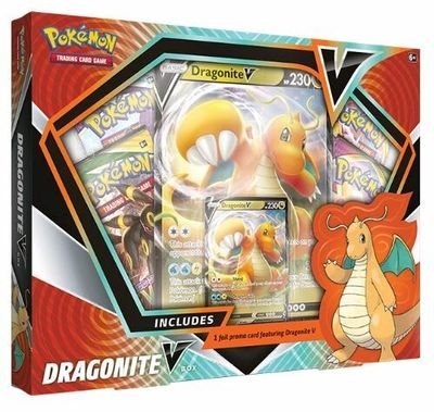 Dragonite V Box card art