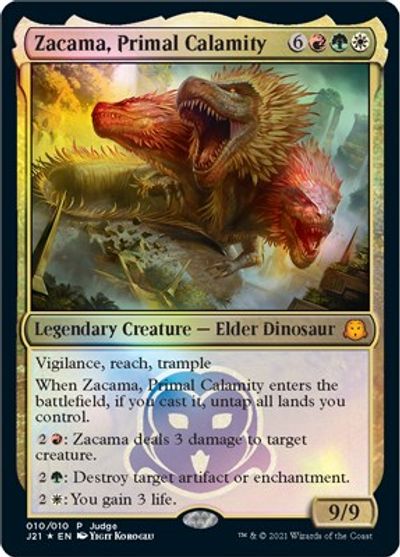 Zacama, Primal Calamity card art