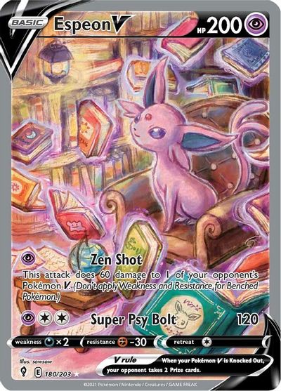 Espeon V (Alternate Full Art) card art