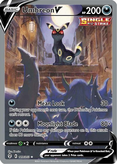 Umbreon V (Alternate Full Art) card art