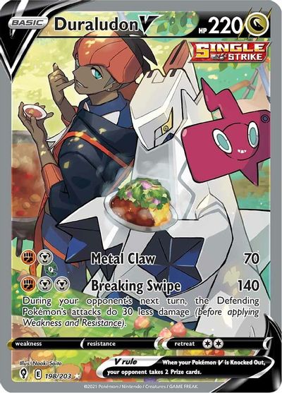 Duraludon V (Alternate Full Art) card art