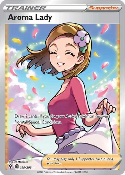 Aroma Lady (Full Art) card art