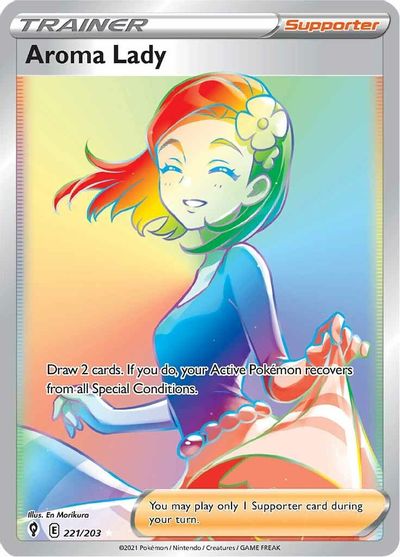 Aroma Lady (Secret) card art