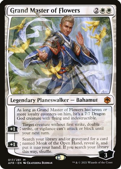 Grand Master of Flowers card art