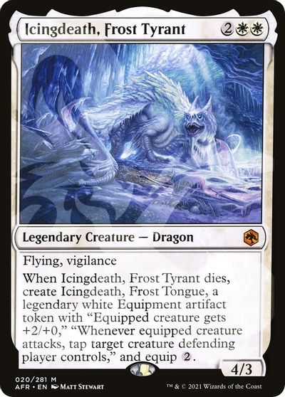 Icingdeath, Frost Tyrant card art