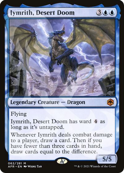 Iymrith, Desert Doom card art
