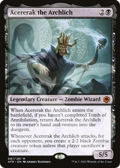 Acererak the Archlich card art