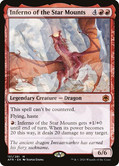 Inferno of the Star Mounts card art