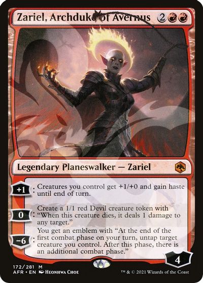 Zariel, Archduke of Avernus card art