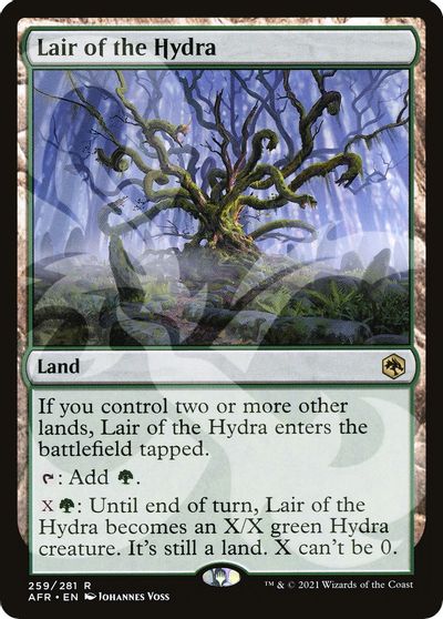 Lair of the Hydra card art