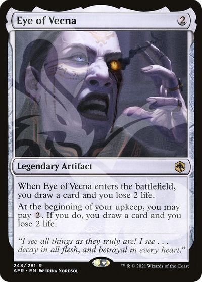 Eye of Vecna card art