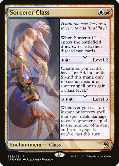 Sorcerer Class card art