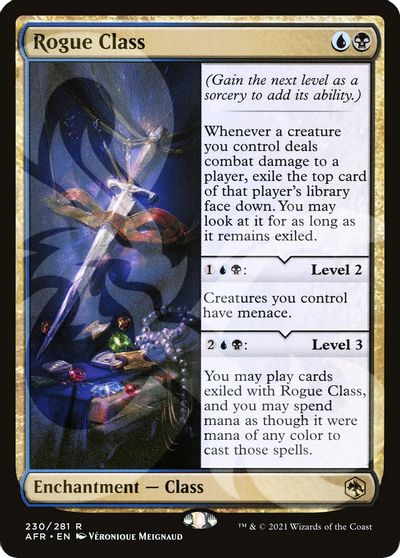 Rogue Class card art