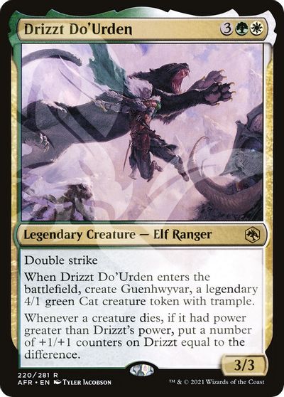 Drizzt Do'Urden card art