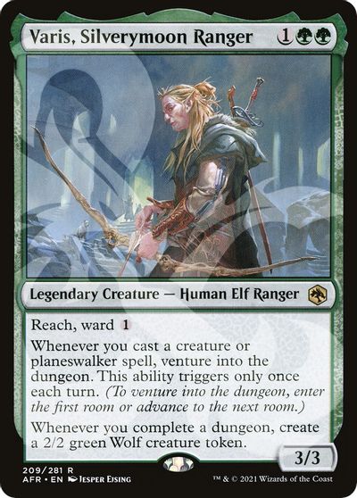 Varis, Silverymoon Ranger card art