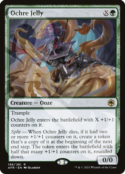 Ochre Jelly card art