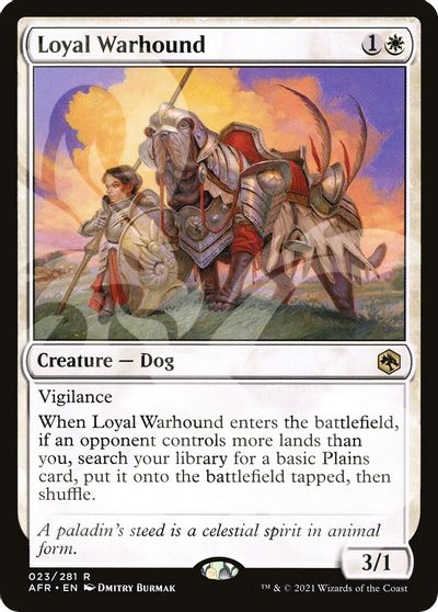 Loyal Warhound card art