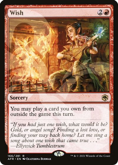 Wish card art