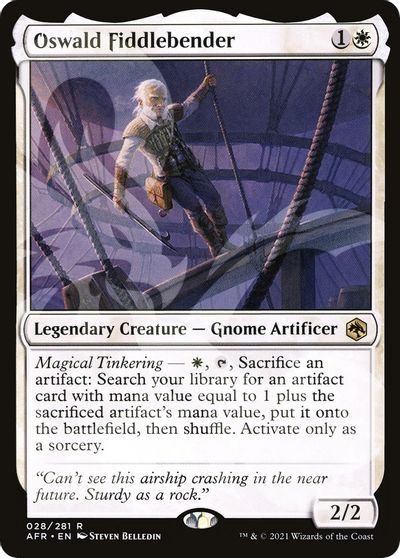 Oswald Fiddlebender card art