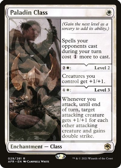 Paladin Class card art