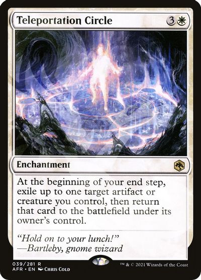 Teleportation Circle card art