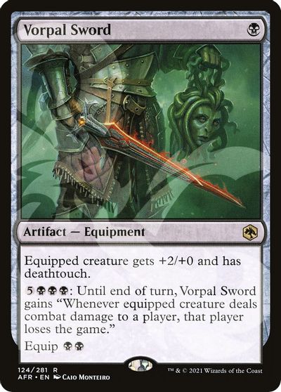 Vorpal Sword card art