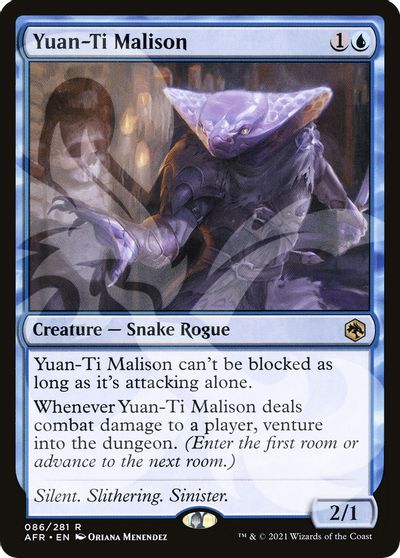 Yuan-Ti Malison card art
