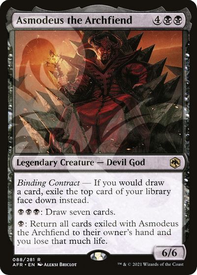 Asmodeus the Archfiend card art