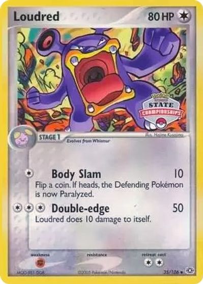 Loudred 35/106 (State Championships) card art