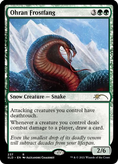 Ohran Frostfang card art