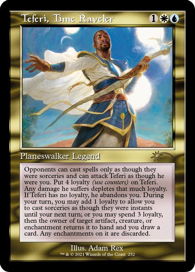 Teferi, Time Raveler card art