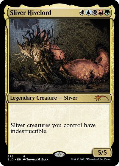 Sliver Hivelord card art