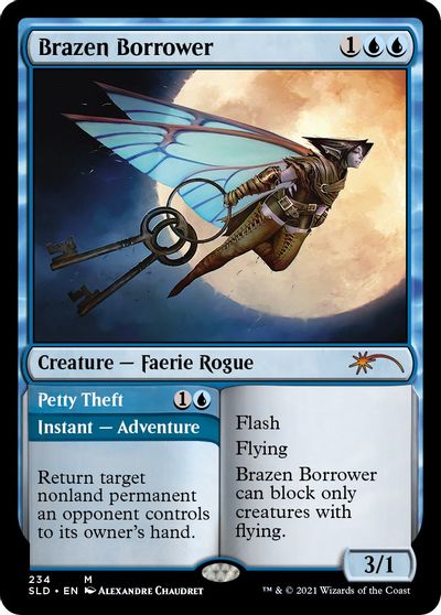 Brazen Borrower card art
