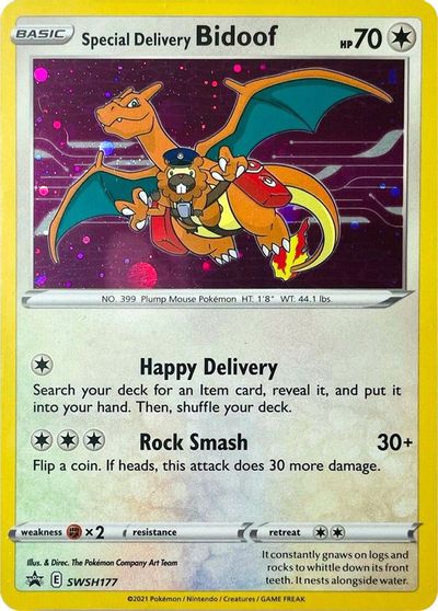 Special Delivery Bidoof card art