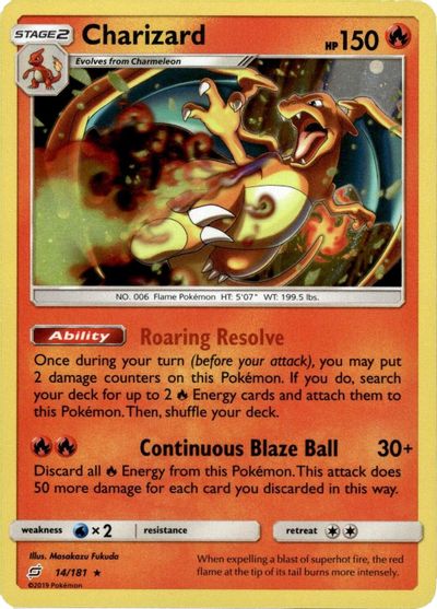 Charizard - 14/181 (Costco Exclusive) card art
