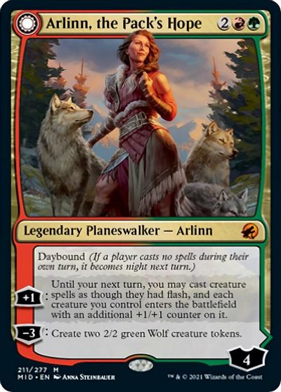 Arlinn, the Pack's Hope card art