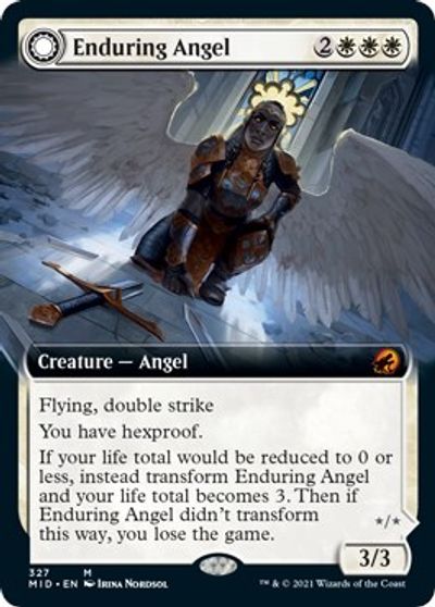 Enduring Angel (Extended Art) card art