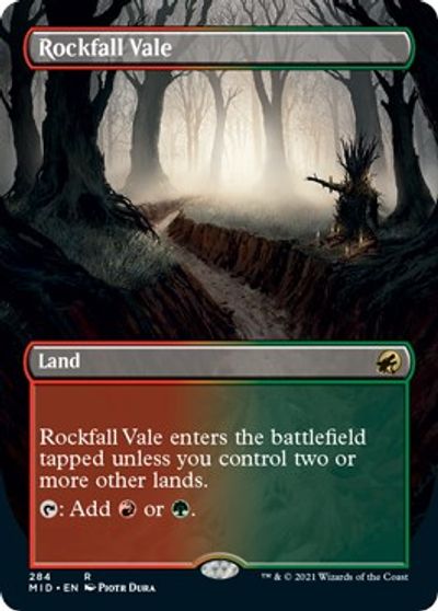 Rockfall Vale (Borderless) card art